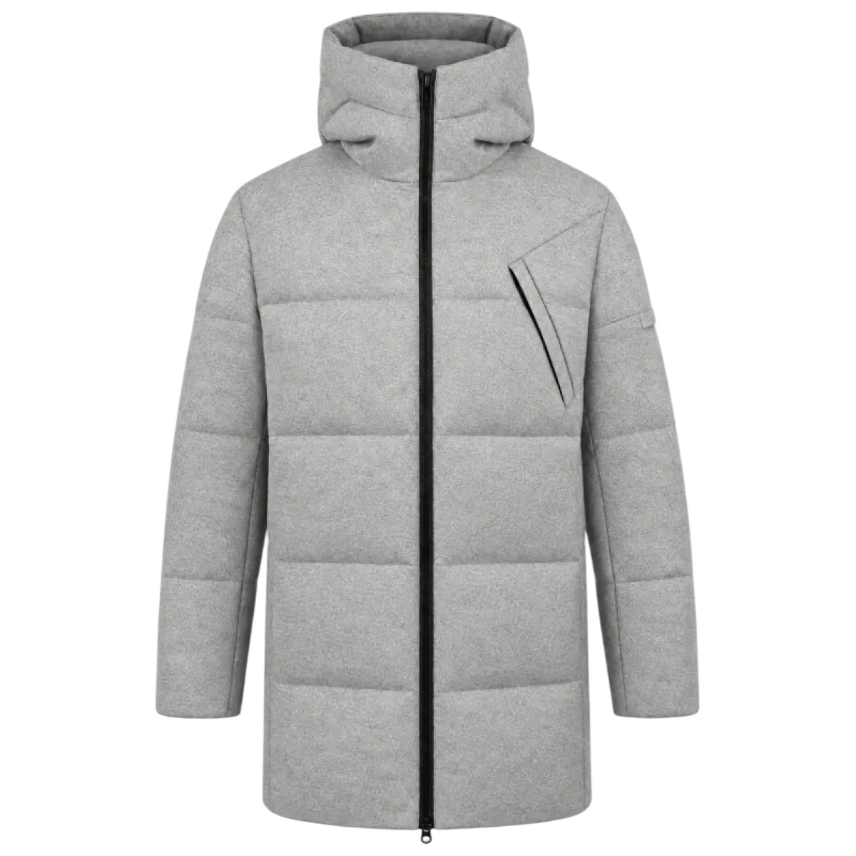Genti Wool Chris Puffer Grå
