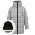 Genti Wool Chris Puffer Grå