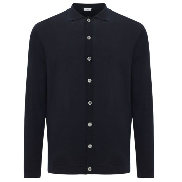 Gentiluomo 8 Buttons Overshirt Navy