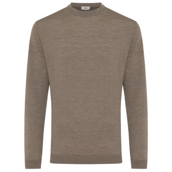 Gentiluomo Gold Round Sweater Bruin