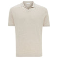 Gentiluomo No Buttons Polo Beige