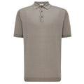 Gentiluomo 3-knaps polo brun