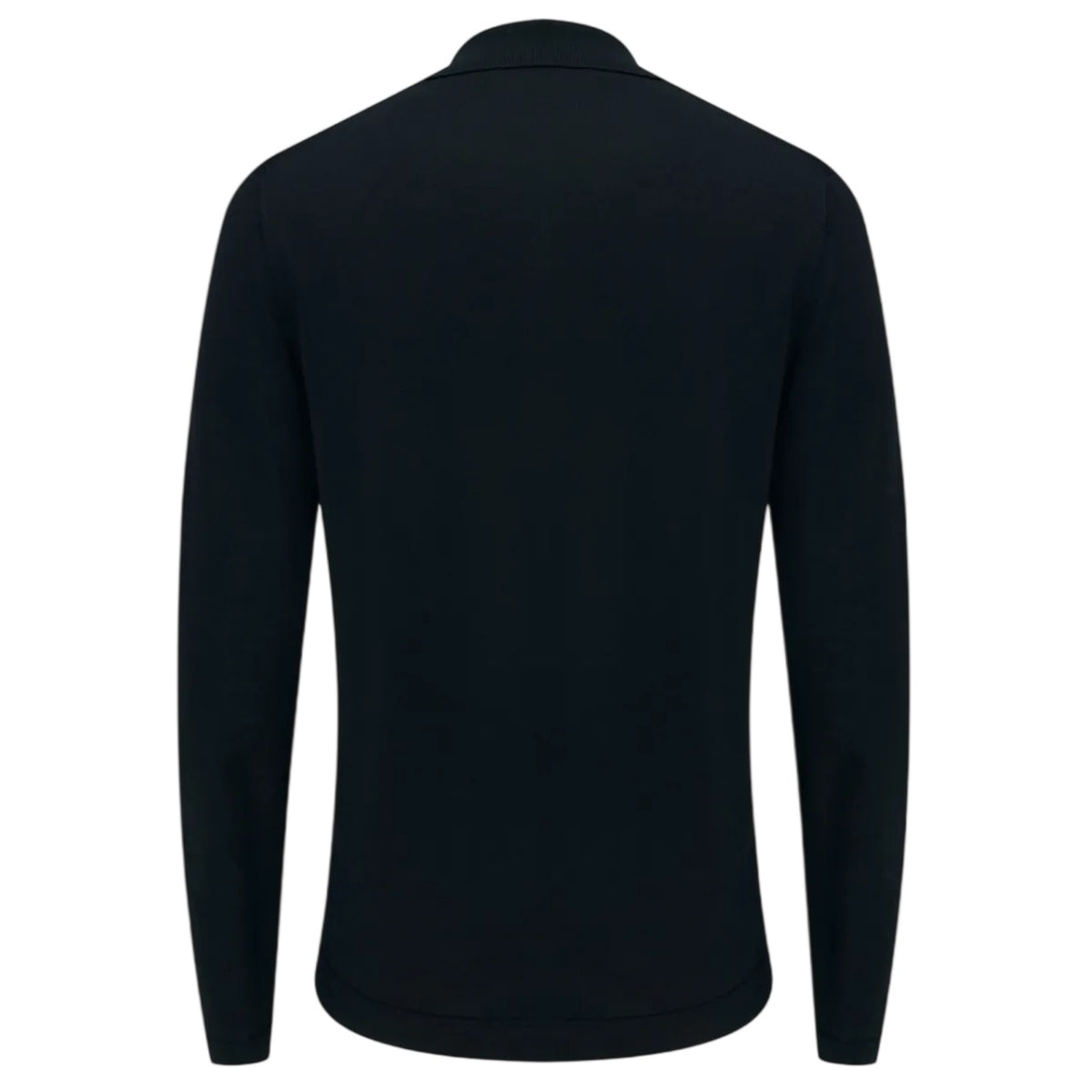 Gentiluomo No Buttons Langærmet Polo Navy