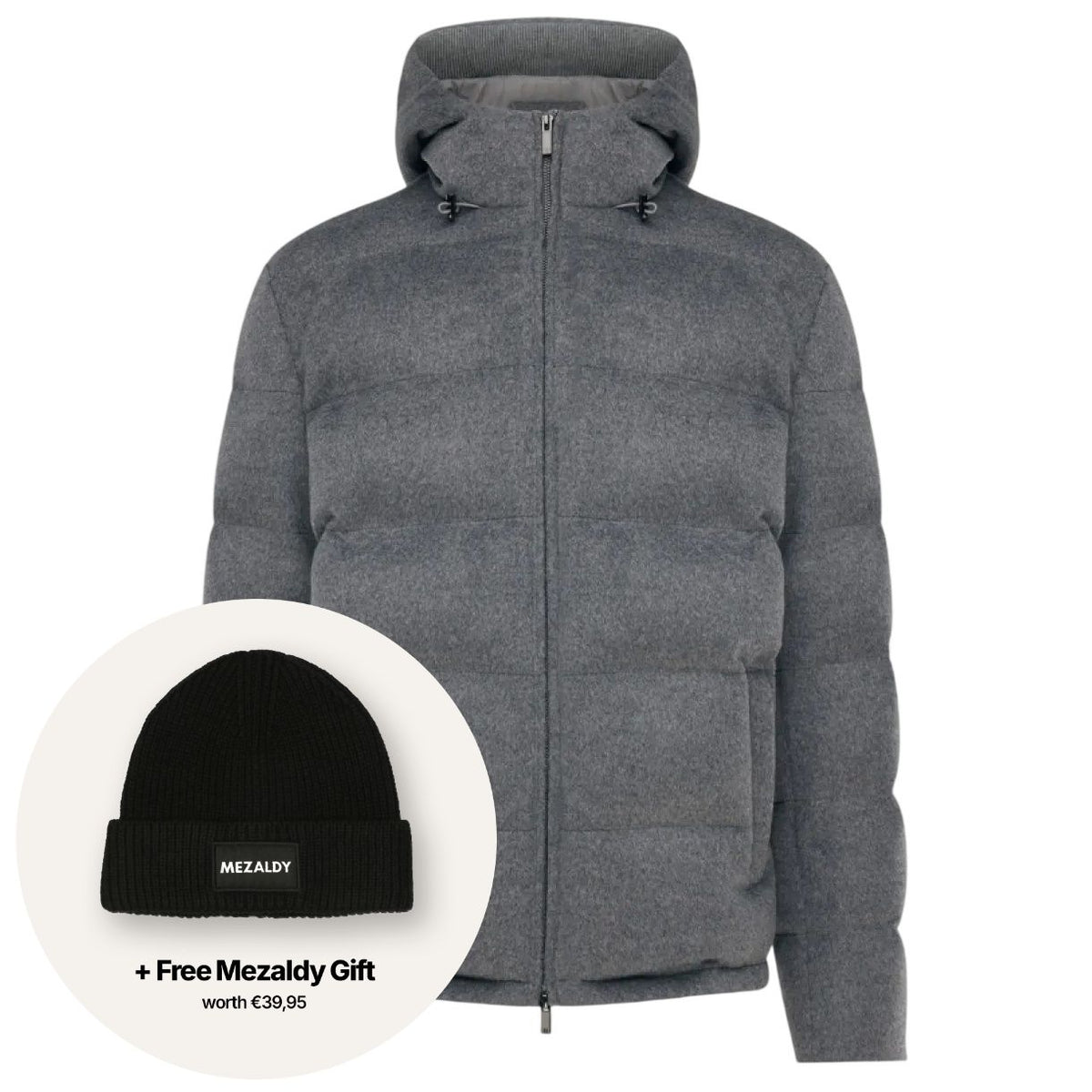 Gentiluomo Wool Bruno Puffer Antracit