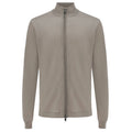Gentiluomo Zip Vest Brun
