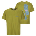 Gramicci Footprints T-shirt Groen