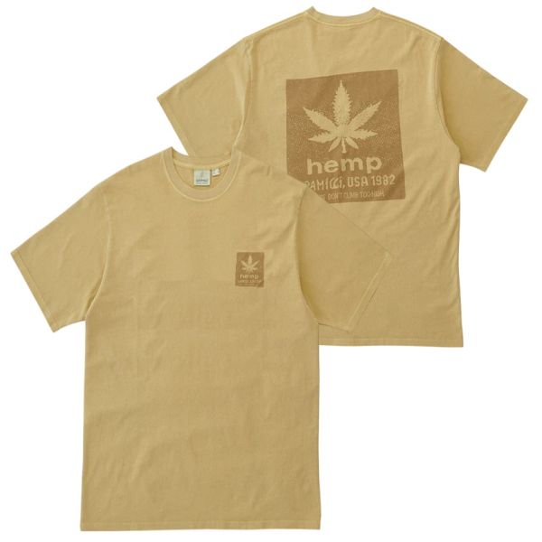Gramicci Hemp T-shirt Geel