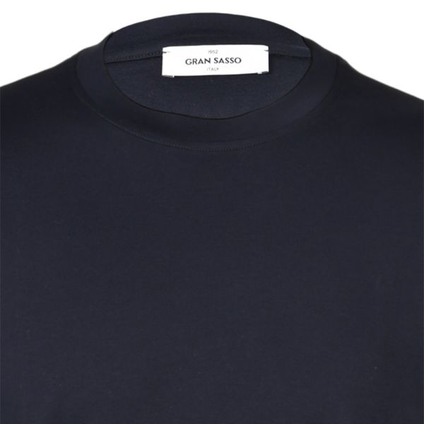 Gran Sasso Cotton T-shirt Navy