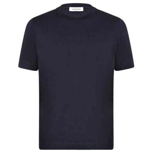 Gran Sasso Cotton T-shirt Navy
