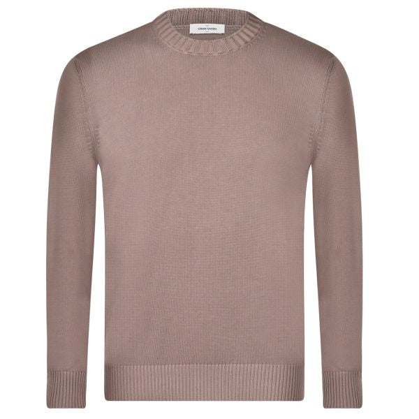Gran Sasso Cotton Trui Bruin