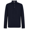 Gran Sasso Longsleeve Polo Navy