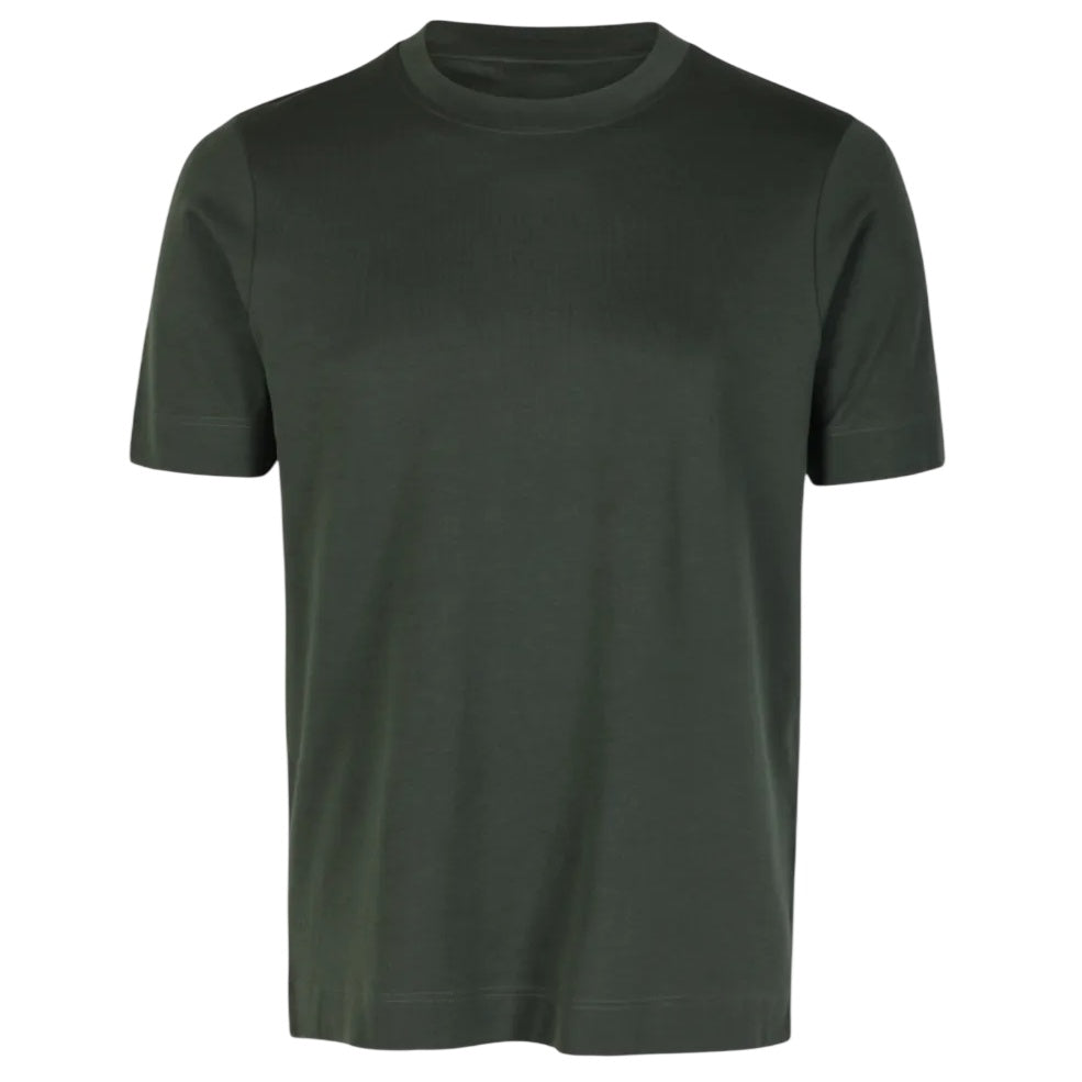 Gran Sasso T-shirt i bomuld Mørkegrøn