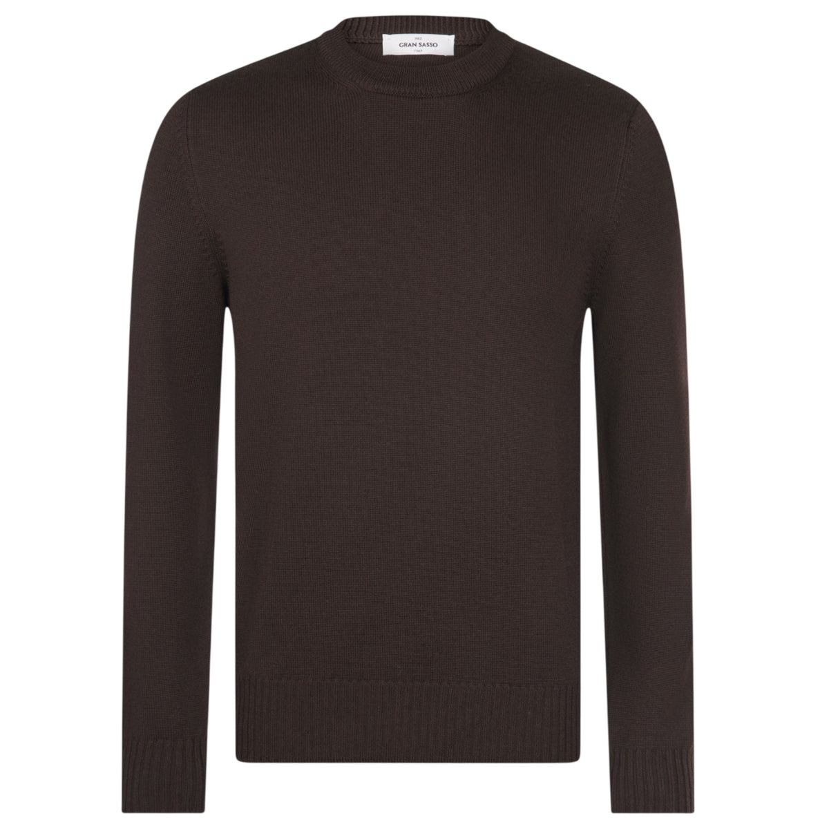 Gran Sasso Fine Merino Sweater Brun