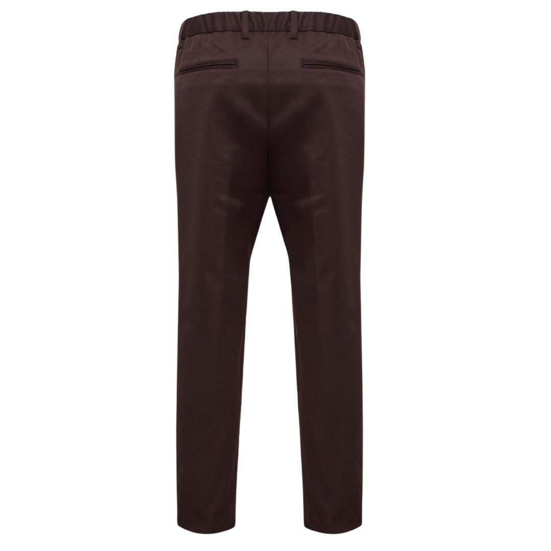 Herno Cotton-Effect Stretch Bukser Brun