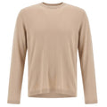 Herno Cotton & Cashmere Langærmet T-shirt Beige