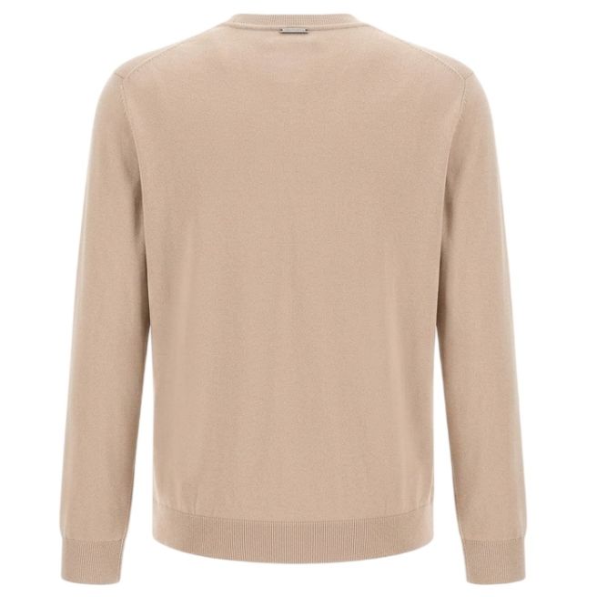 Herno Cotton & Cashmere Langærmet T-shirt Beige
