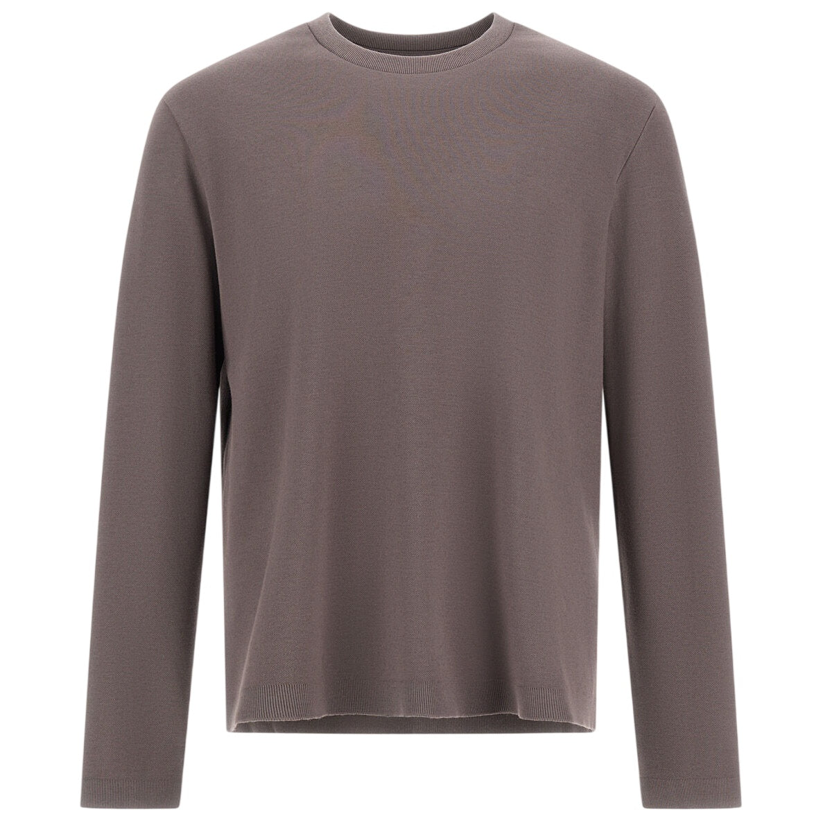 Herno Cotton & Cashmere Langærmet T-shirt Brun