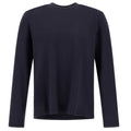 Herno Cotton & Cashmere Langærmet T-shirt Navy