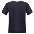 Herno T-shirt i bomuld & kashmir navy