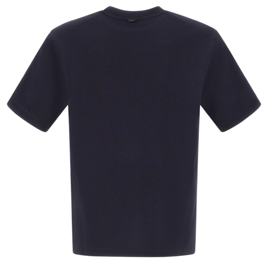 Herno T-shirt i bomuld & kashmir navy