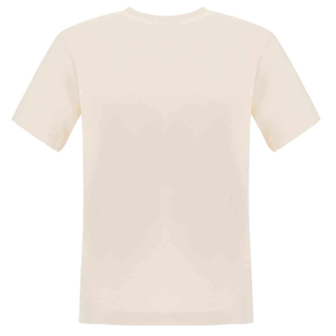 Herno T-shirt i bomuld & kashmir Hvid
