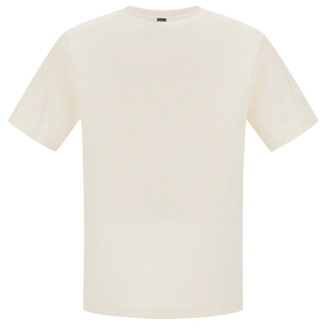 Herno T-shirt i bomuld & kashmir Hvid