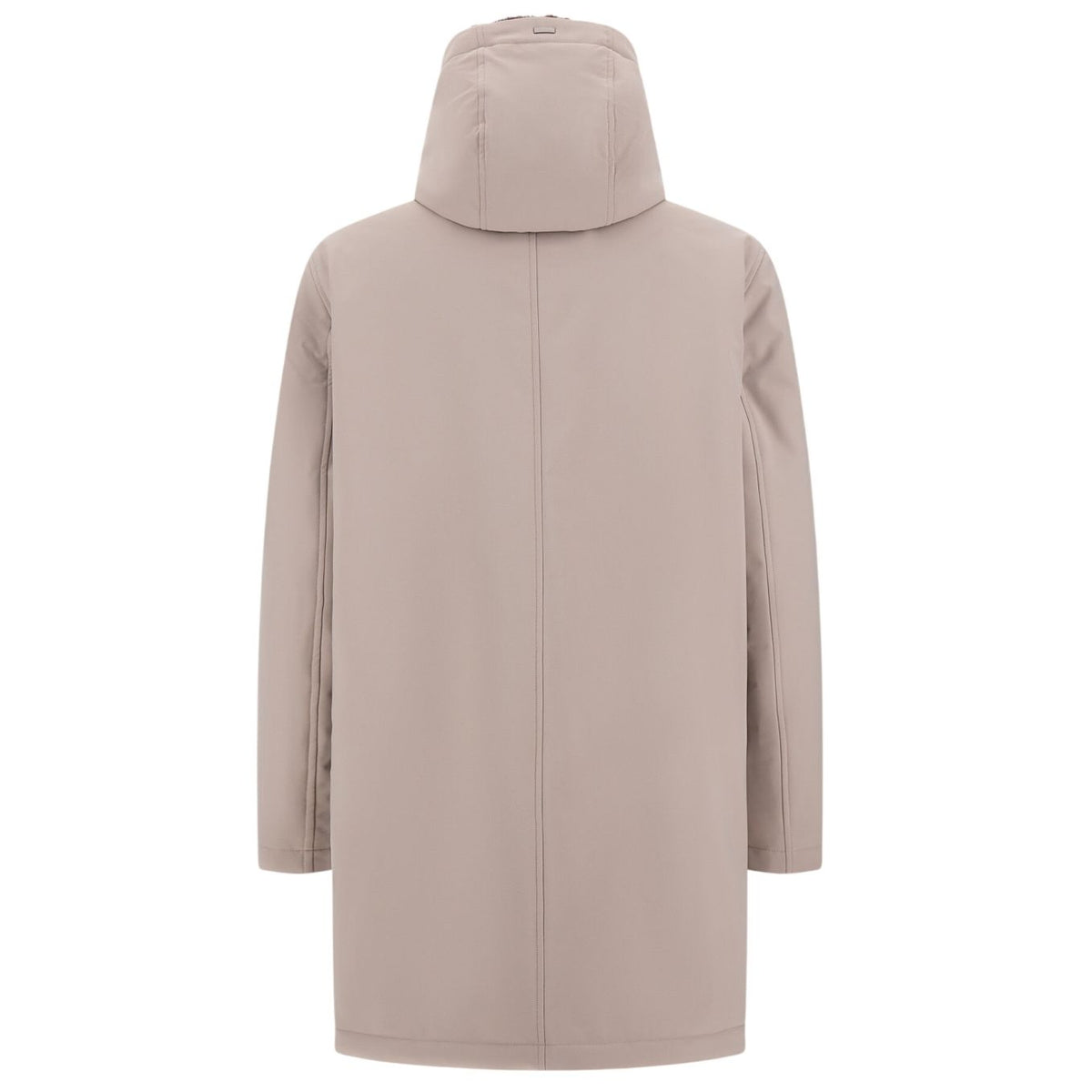 Herno Twill Fur Parka Grå