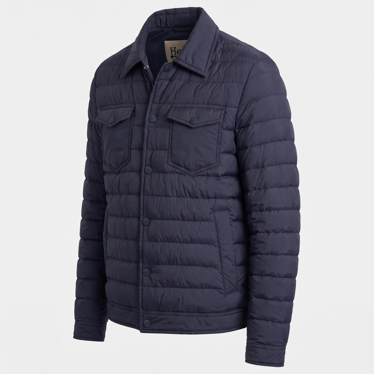 Herno Legend Denim Jakke Navy