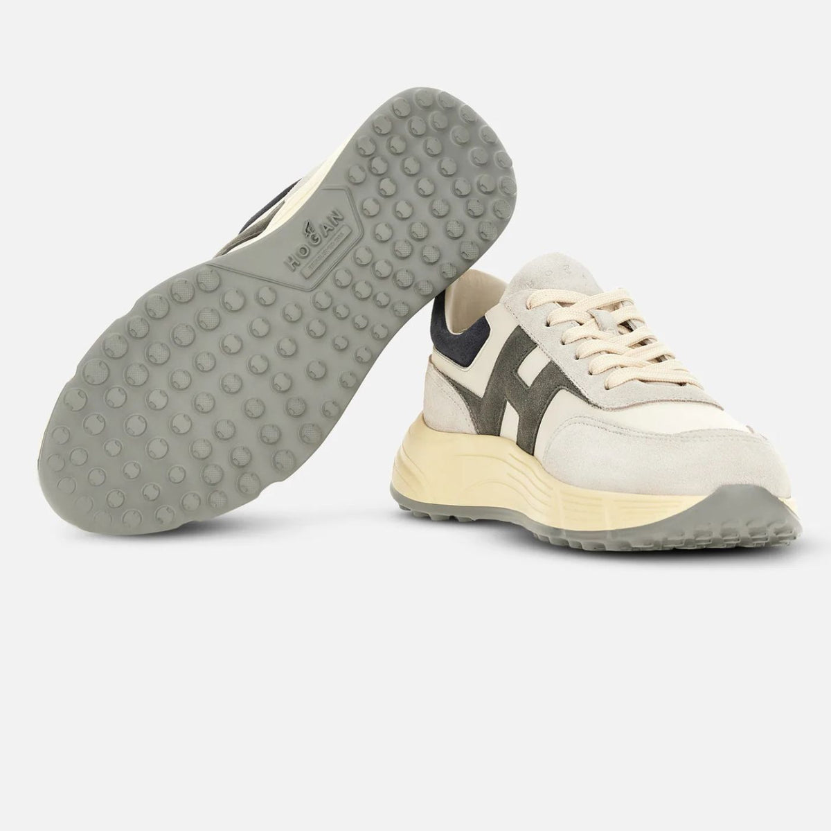 Hogan Hyperlight Sneaker Off White/Grå