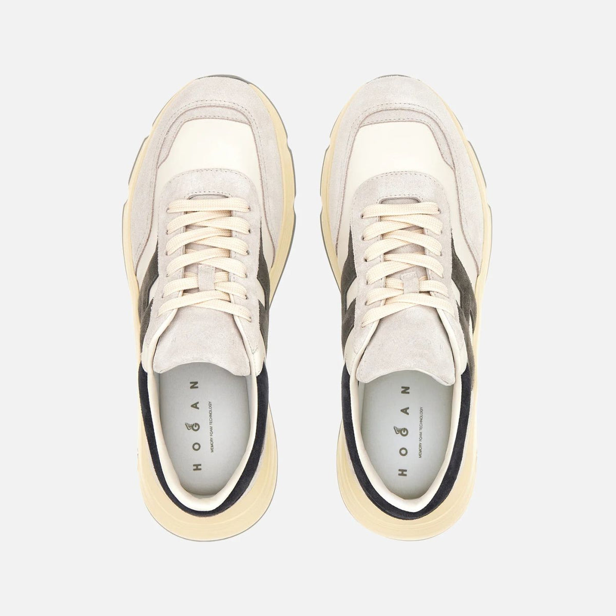 Hogan Hyperlight Sneaker Off White/Grå