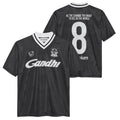 Hopeium Mesh Football T-shirt Zwart
