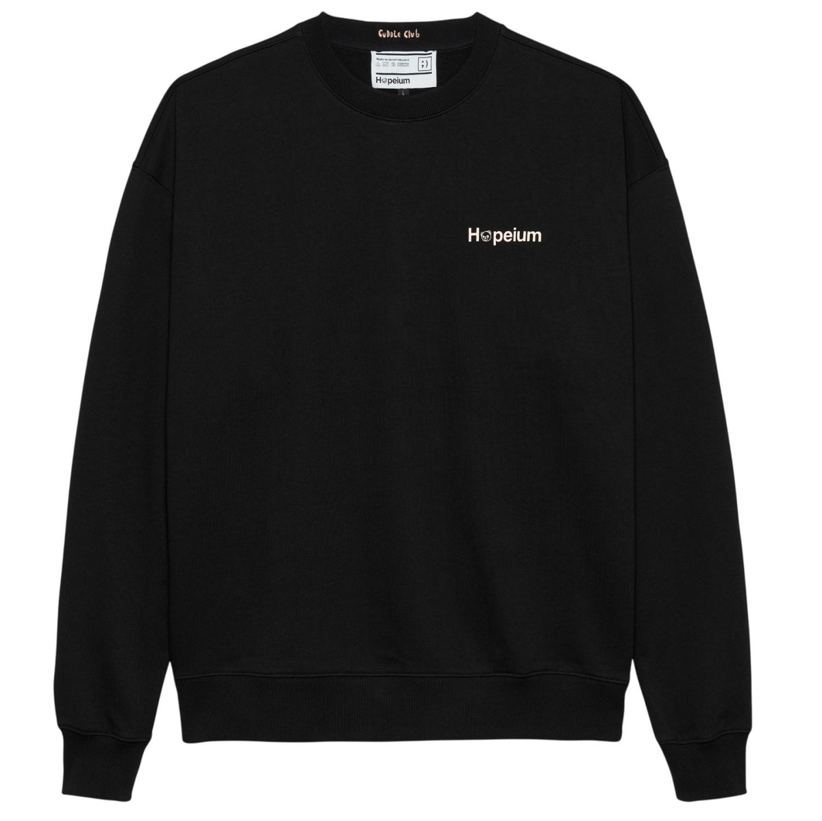 Hopeium Logo Sweater Sort