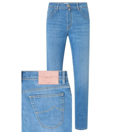 Jacob Cohën Nick Slim Jeans 300D Licht Blauw