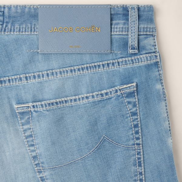 Jacob Cohën Nick Slim Jeans 300D Licht Blauw