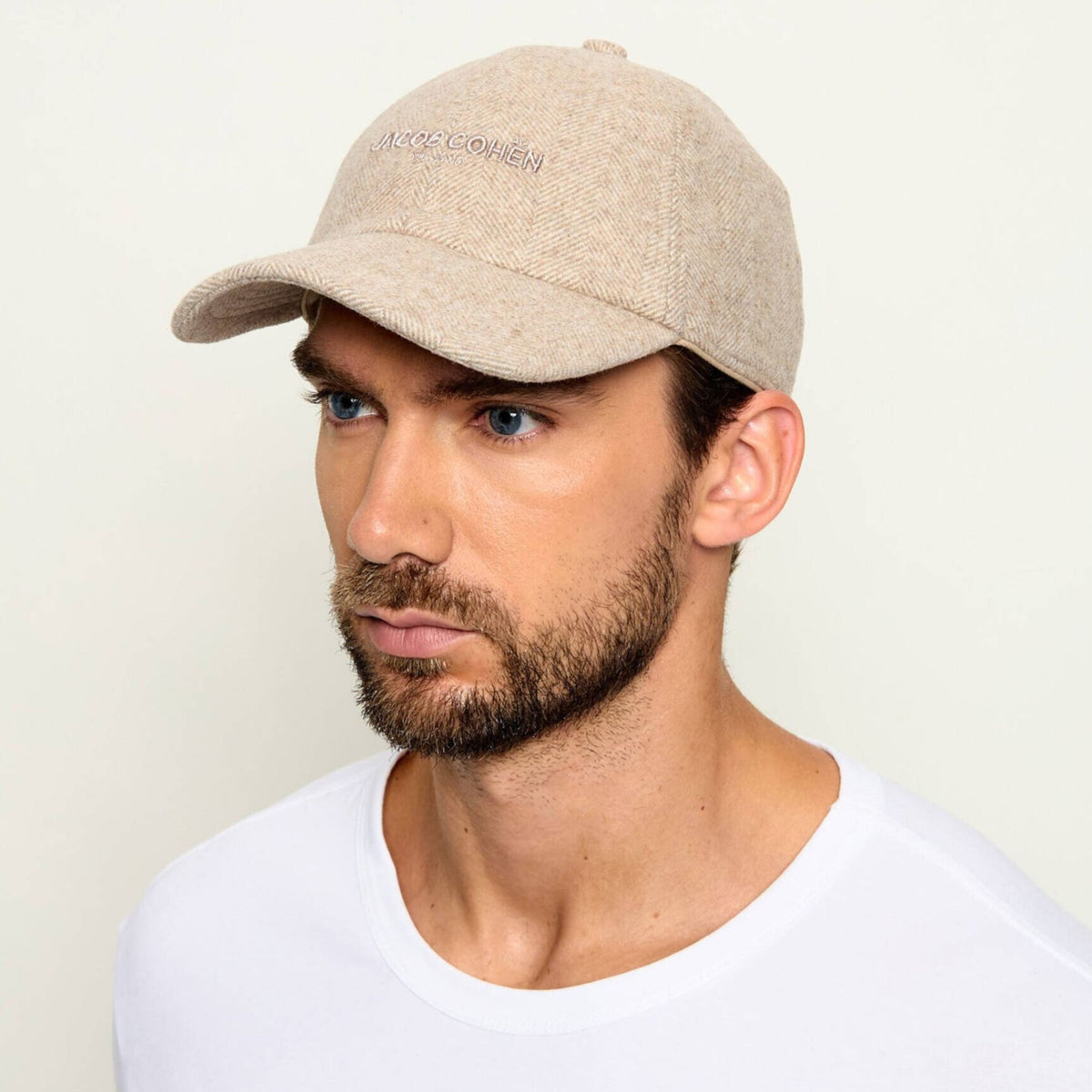 Jacob Cohën Baseballkasket Beige