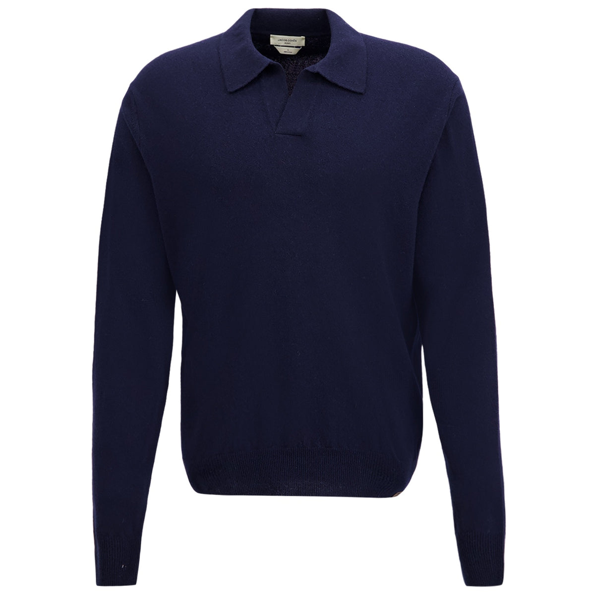 Jacob Cohën Cashmere Polo Mørkeblå
