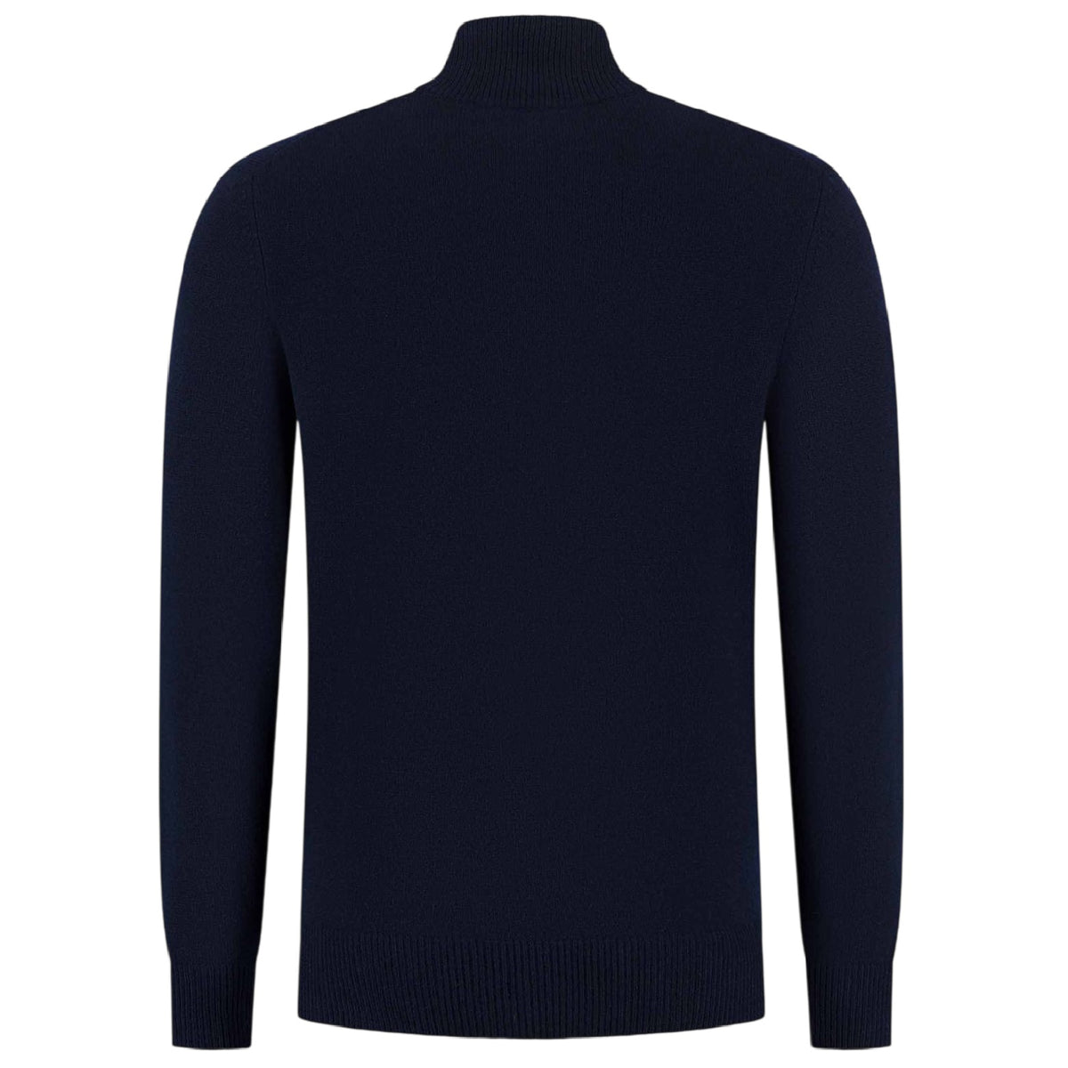 Jacob Cohën Half-Zip Sweater Mørkeblå