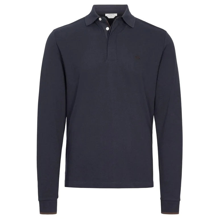 Jacob Cohën langærmet polo navy