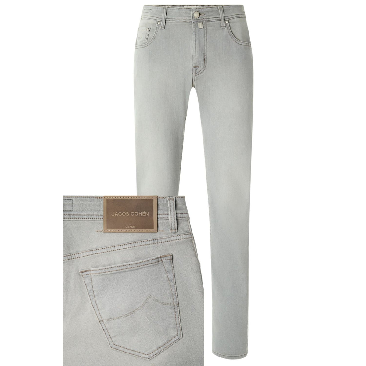 Jacob Cohën Nick Super Slim Jeans 900D Grå