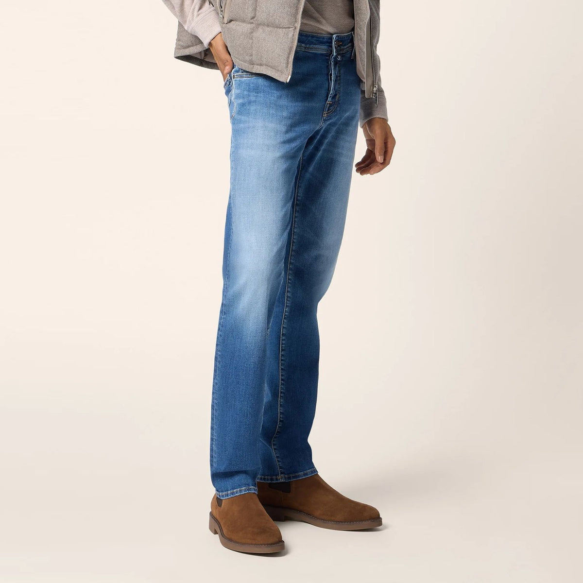 Jacob Cohën Nick Super Slim Jeans 300D Lyseblå