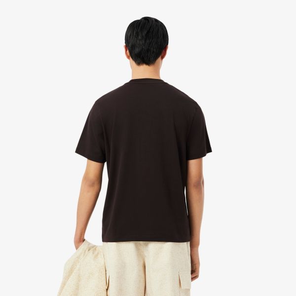 Lacoste Classic Fit T-shirt Bruin