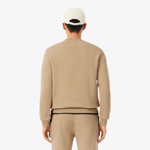 Lacoste Crewneck Sweater Beige