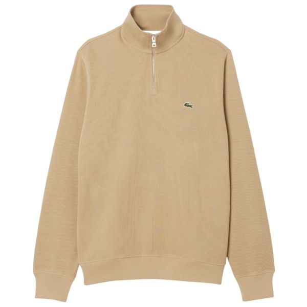 Lacoste Half Zip Sweater Beige