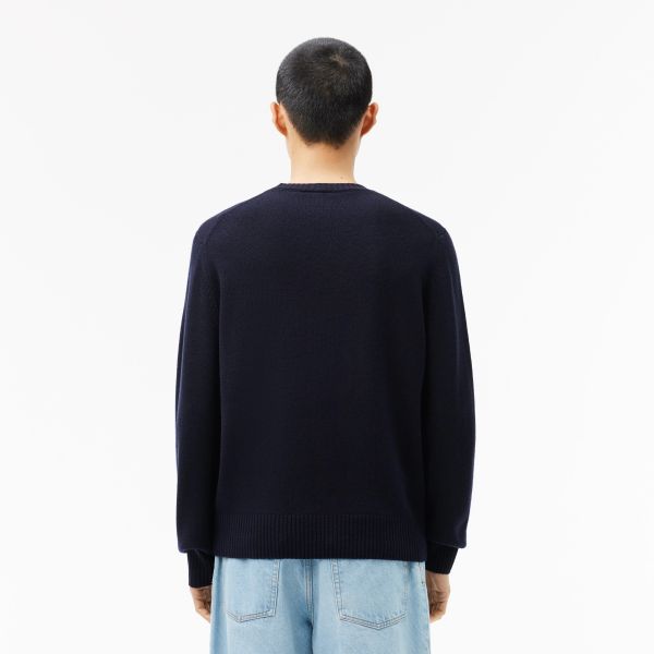 Lacoste Knitted Sweater Navy
