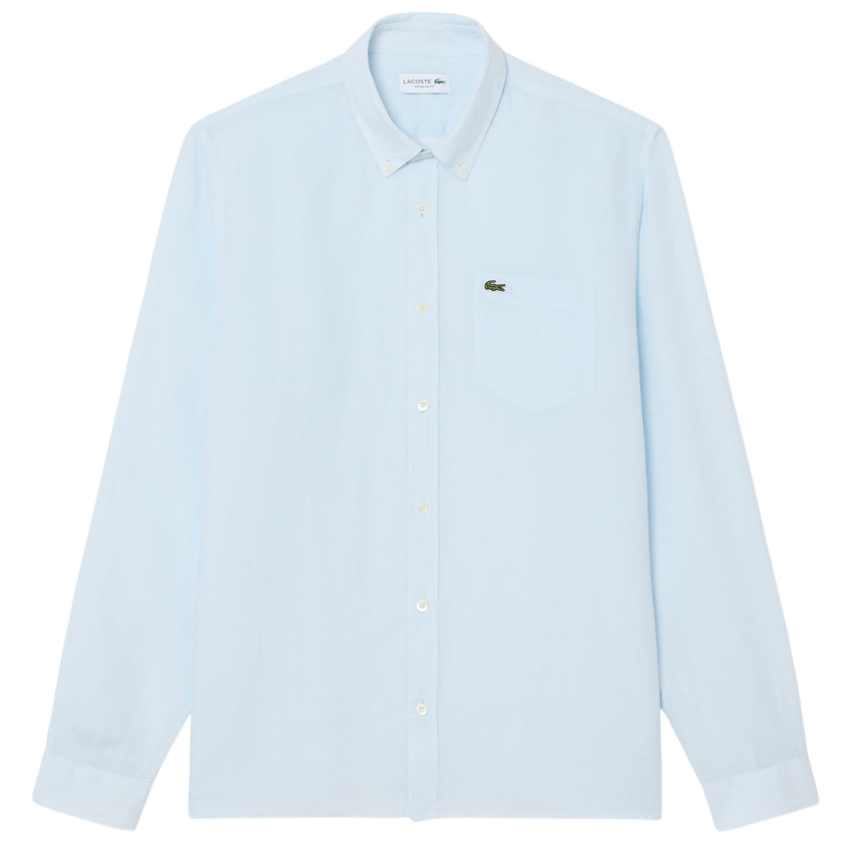 Lacoste Overhemd Licht Blauw