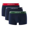 Lacoste Stretch 3-Pack Boxer Navy/Groen/Rood