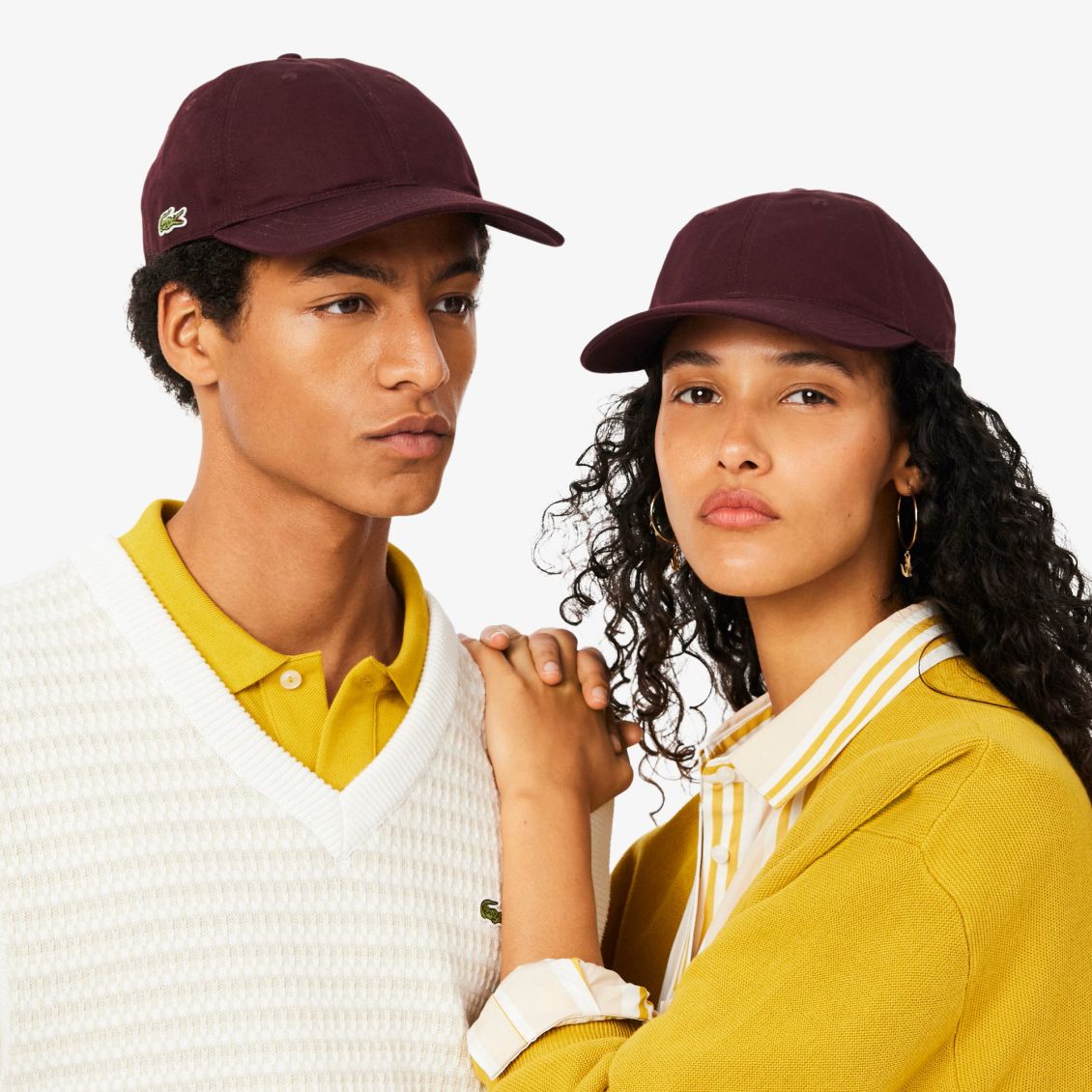 Lacoste Kasket Bordeaux