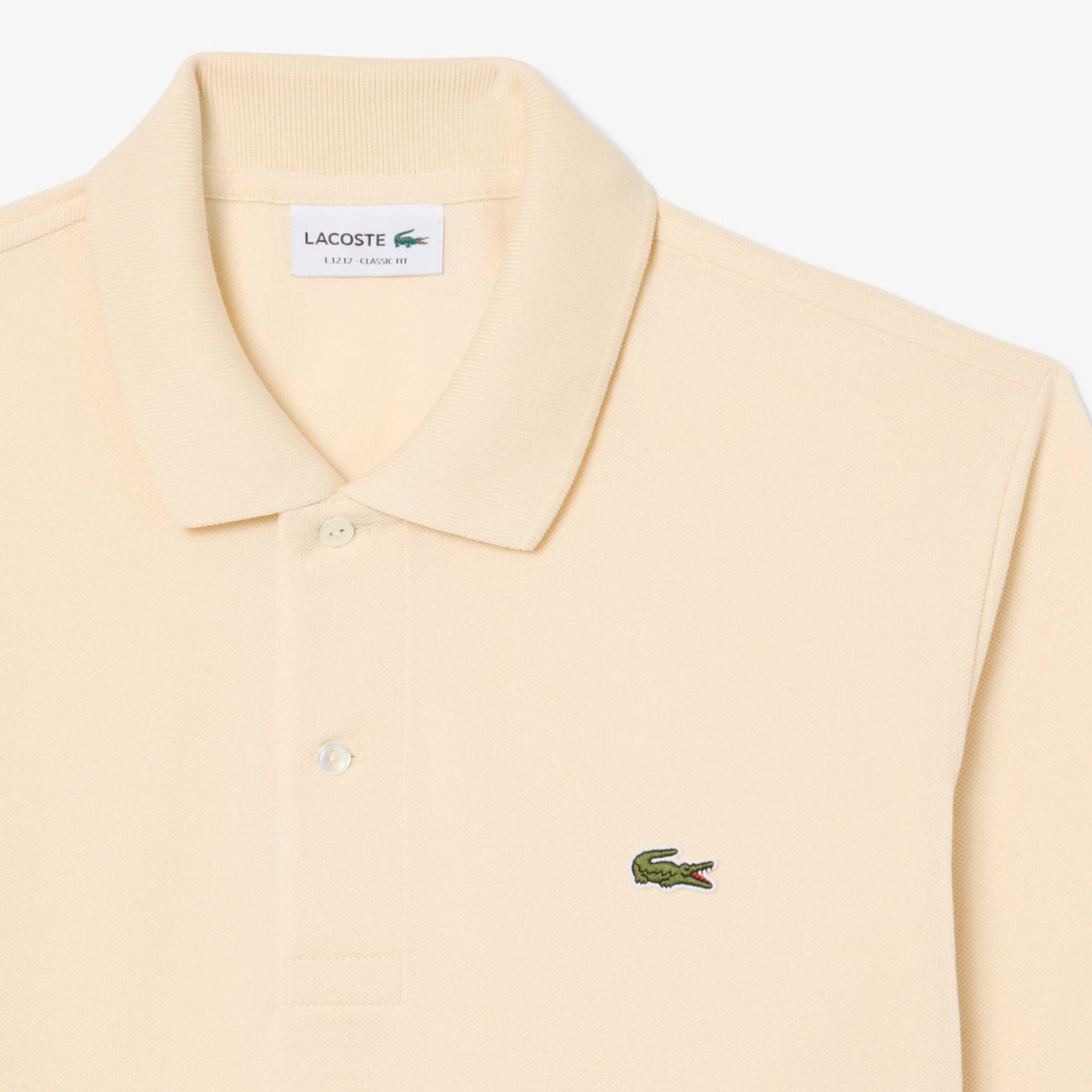 Lacoste Classic Fit Langærmet Polo Beige