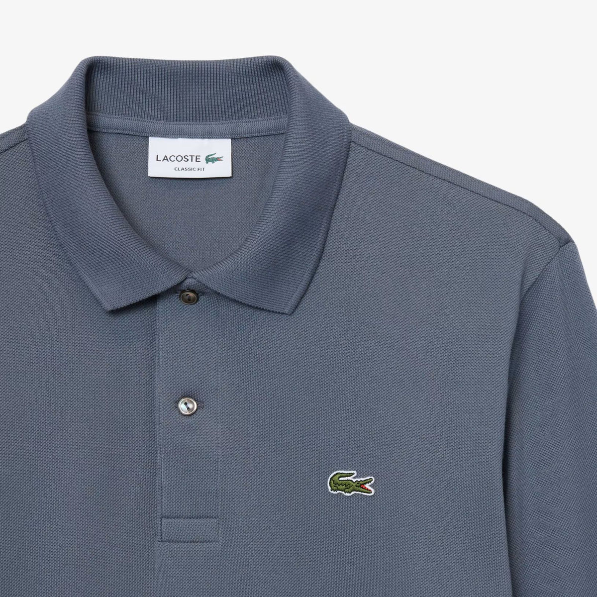 Lacoste Classic Fit Langærmet Polo Grå