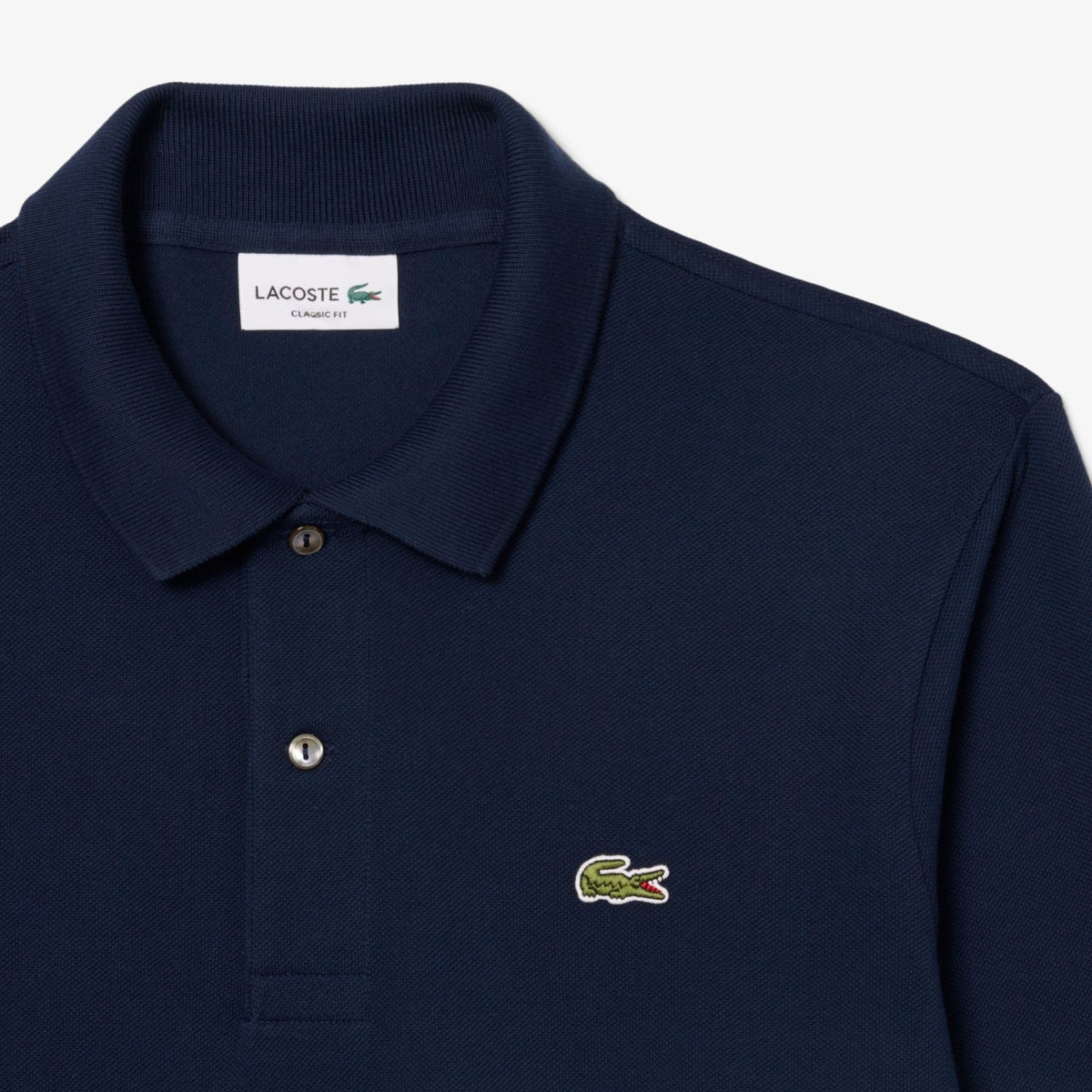 Lacoste Classic Fit Langærmet Polo Navy